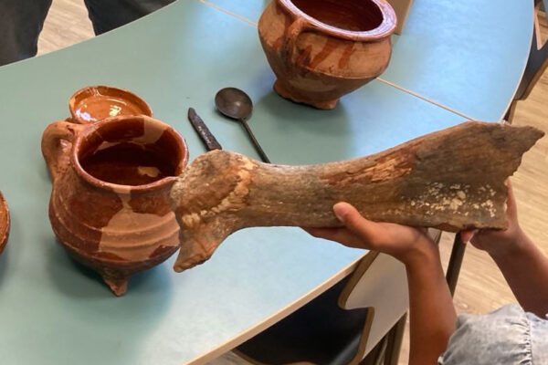 archeoloog in de klas