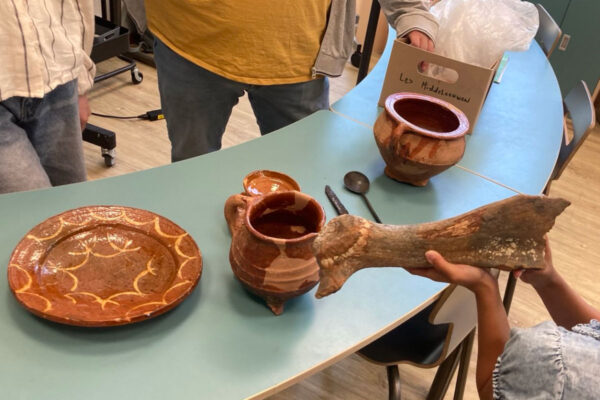 archeoloog in de klas