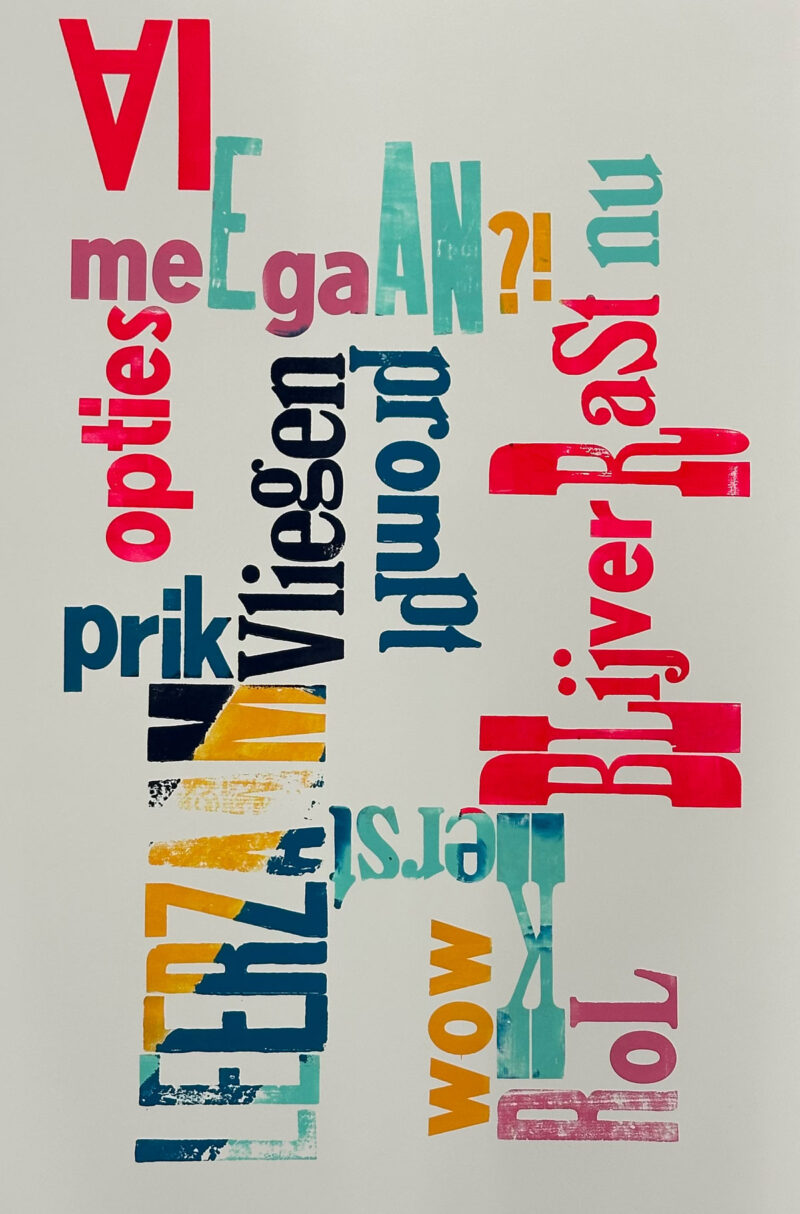 De resulterende poster