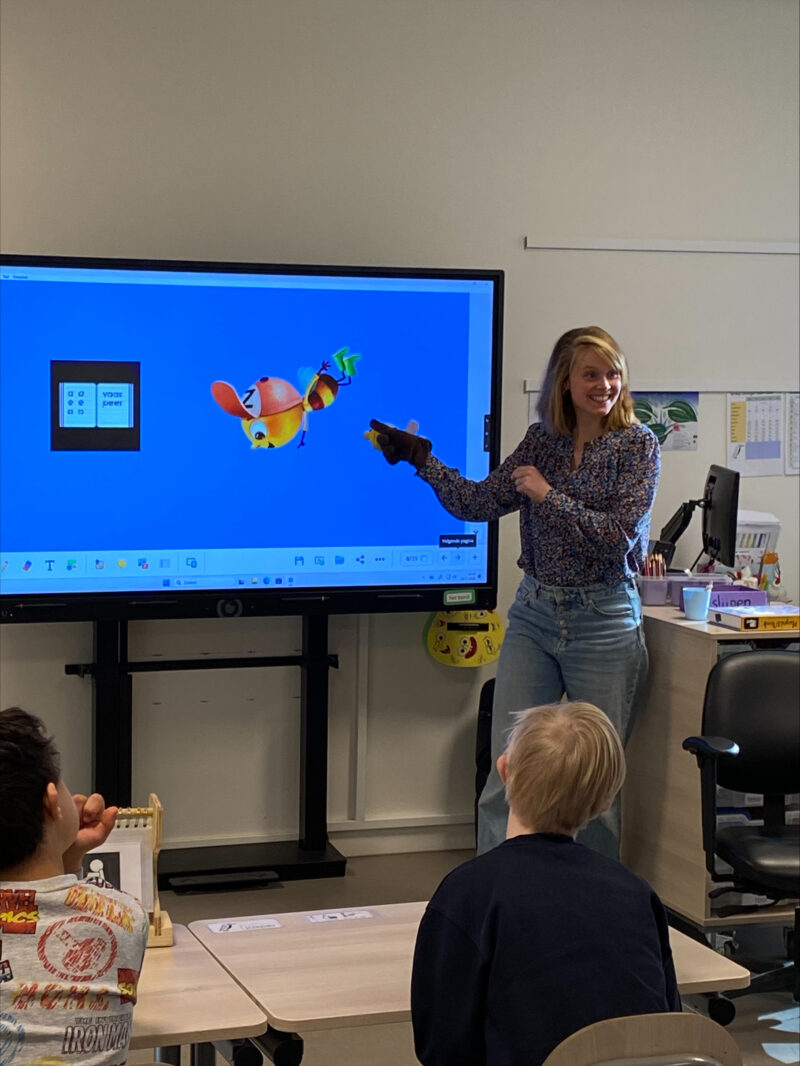 Eline van der Raad tijdens de Training Intern Cultuurcoordinator bij NEOS